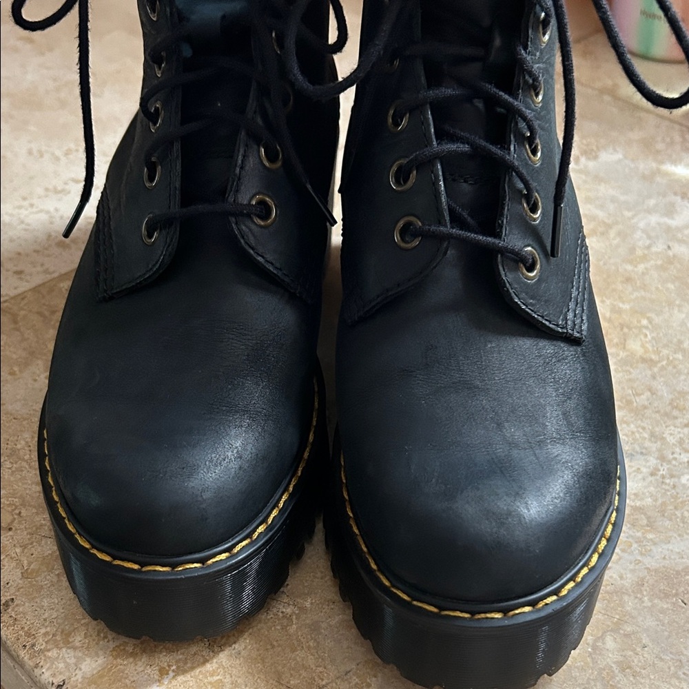 Dr. Martens Black Lace Up Boots